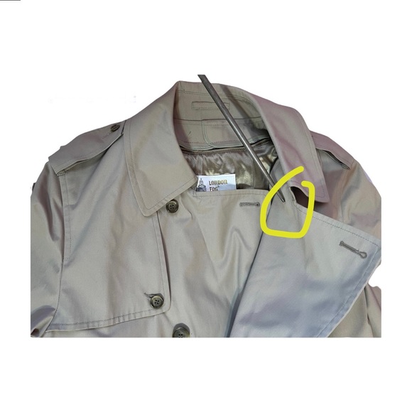 London Fog Men’s Trench Coat - Picture 10 of 10
